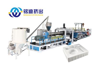 China PP PC Transparent Board Production Line Extrusion Line Single Screw Customizable for sale