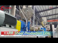 pp ps hips stationery printing sheet extrusion line for single layer multi layers sheet