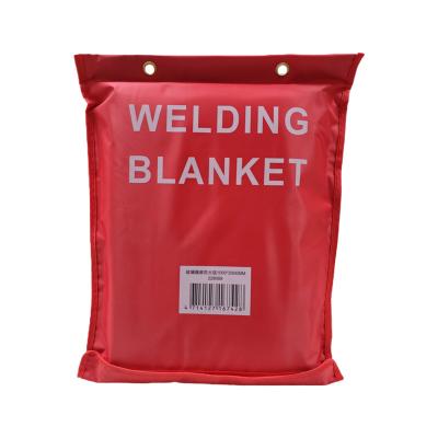 China 100% High Temperature Resistant Fiberglass Welding Fire Resistant 1M1.5M Fire Blanket Fiberglass Blanket Emergency Survival for sale