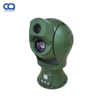 China NIGHT VISION 20km Photoelectric Sensing 20X 660mm 640X512 PTZ Mwir Cooled Camera For Airports for sale