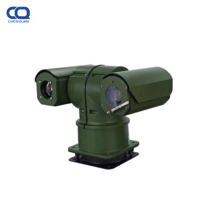 China Human motion tracking 6km continuous 3x t zoom trained to defog car mounted ptz daylight thermal security camera for city safe 384 for sale