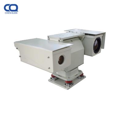 China Coastal NIGHT VISION 18km Detection 384X288 Daylight Defense Camera CCTV System for sale