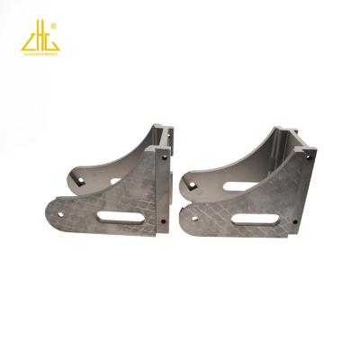 China ZHONGLIAN Aluminum Custom Metal CNC Milling Aluminum Machining Parts With Anodized And Sand Blsating for sale