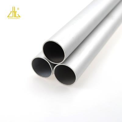 China Radiator wood grain alloy round channel aluminum micro cavity tube, aluminum extrusion square pipe price per meter for sale