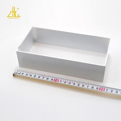 China ZHONGLIAN 6000 series aluminum square tubes anodized aluminum tubing for construction decoration for sale