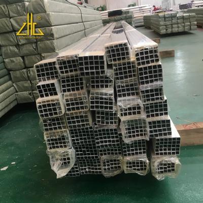 China Aluminum Square Tube Anodized 6061 Aluminum Tubing Square 50*50 Tube 6063 Material ZHONGLIAN for sale