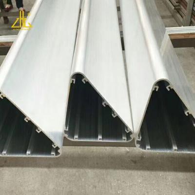 China Industry Customized Aluminum Triangle / Bar Tube , Anodized Aluminum Pipes Tubes for sale