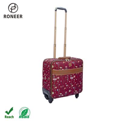 China 2021 Minimalist Spinner Universal Wheel Waterproof New Arrival Trolley Bags Luggage Suitcase For Ladies for sale