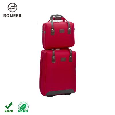 China Hot 2021 Waterproof Handbag Travel Luggage Sets 19 Inch Trolley Suitcase Lightweight Rolling Nylon Women Men Maletas De Viaje for sale