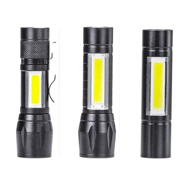 China Hot Sale Strong Light Aluminum Alloy Material Convenient Hand Grip Strong Light Flashlight for sale