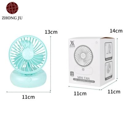 China /Wholesale USB Charging Small Dormitory Wind Small Student Fan Electric Fan Silent Wholesale Office Desk Large for sale