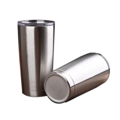 China Durable Stainless Steel Custom Vacuum Insulated Double Wall Powder Coated 20 Ounce Travel Tumbler for sale