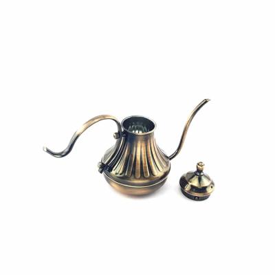 China Sustainable 304 stainless steel jebena high grade 420ML ethiopian coffee pot for sale