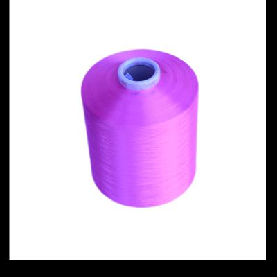 China Anti-Bacteria 150 300 Denier 100% Polyester DTY 150 48F Filament Yarn For Sewing Thread for sale