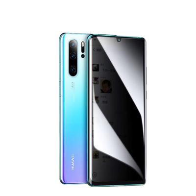 China MRYES 3D Mobile Phone Privacy Edge Glue Front Screen Protector Tempered Glass For Huawei P30 pro for sale