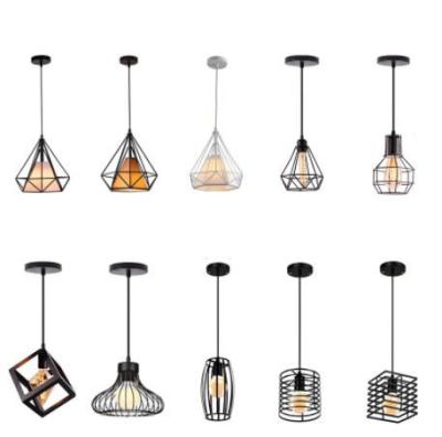 China Nordic Industrial Metal Design Morden Restaurant Light Chandelier Hang Lamps Covers LED Pendant Lamp Lights for sale