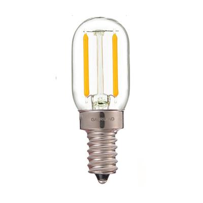 China Wholesale High Efficiency Dimmable Led Filament Led Light Bulb E12 E14 T20 Edison Bulb 1W 2700K 110V 220V for sale