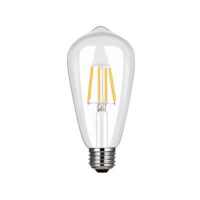 China High Efficiency E27 E26 4W 2700K 220V Light Bulb ST64 Decorative Led Filament Modern Led Bulb for sale