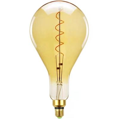 China Nostalgic Big Globe Filament Bulb E26 E27 220V Vintage Giant Round Residential LED Edison Dimmable Dimmable Bulb Lamp Nostalgic A160 Focos Lamp for sale