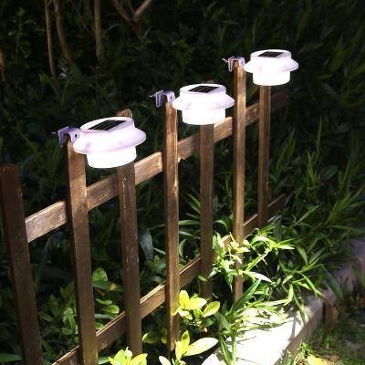 China Waterproof Solar Yard Garden Fence Led Sconce Exterior Wall Light for sale