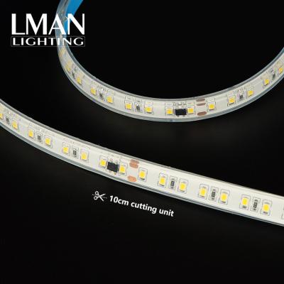 China 10cm/cut high voltage silicone rope light with IC design high brightness 10cm/cut silicone rope light with IC design SMD2835 IP65 waterproof flexible led strip light for sale