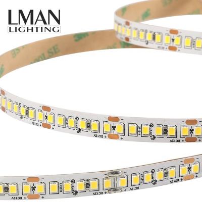 China Easy Installation Low Voltage Cabinet Decoration 12V 24V IP20 192leds/m 15W SMD 2835 LED Strip Light for sale