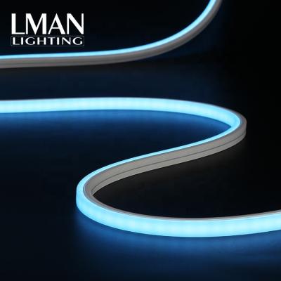 China Easy installation low voltage silicone tube IP65 waterproof mini 10*10mm SMD 2835 DC12v/24v cord led neon light for sale