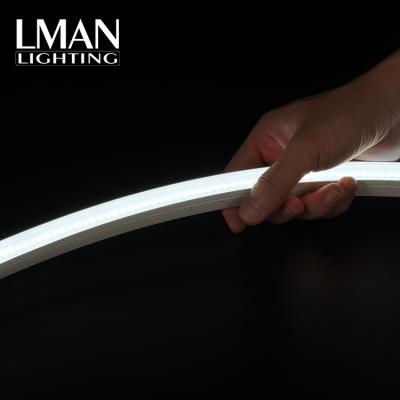 China Silicone LED Flexible Wall Joint Light Side Bend Linear Silicone Led Wall Linear Flexible Joint Smd3014 12w/m Light Waterproof Led Neon Lamp IP67 for sale