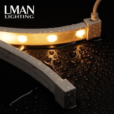 China PVC LED Flexible Linear Wall Washer Light Top Bend For Project Building Outdoor 16W/m IP67 Waterproof 22*12mm Led Linear Wall Washer Light for sale