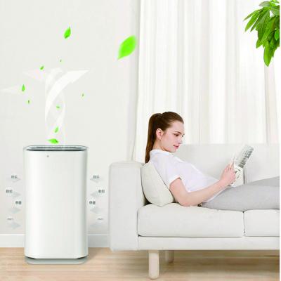 China 2021 Home Sterilization OEM Smart Hospital UV Air Purifier Dual H13 Hepa Filters And UV Carbon Filter Air Purifier for sale