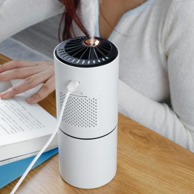 China True Air Purifier Car Mini Air Cleaner Humidification Carbon Filter Hotel Hepa Negative Ion Air Filter for sale