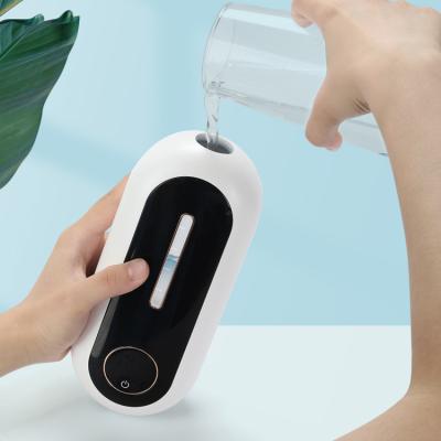 China Foam Wall Mounted Smart Foam Soap Dispenser D28 Induction USB Filling No Punch Soap Dispenser Hands Washing Induction Soap Dispenser for sale