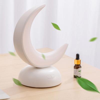 China Best Household Oil Essential Oil Aroma Humidifier Moon Night Lamp Ultrasonic Soft Aromatherapy Diffuser New Aroma Diffuser for sale