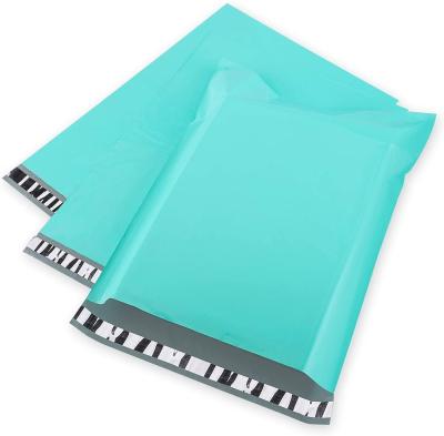 China Poly Mailings 14.5x19 Waterproof 100 PCS Mailing Bags Teal Envelopes with Self Adhesive, Waterproof and Tearproof Mailing Bags for sale