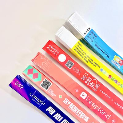 China Full Color Printed Dupont Paper Wristbands UV Resistant 2-3 Days Lead Time for sale