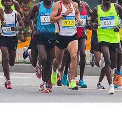 Chine Compétition personnalisée Identification du joueur Numéros de coussin pour enfants et adultes Tyvek Paper Race Cycling Marathon Numéro de coussin à vendre