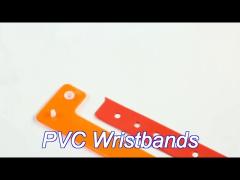 custom vinyl pvc wristbands high durability personalised bracelets