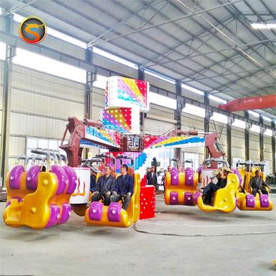 China 360 Degree FRP+steel Rotary Adult Machine Equipment Amusement Attractions Energy Claw Rides For Sale for sale