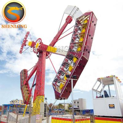 China Cheap Outdoor Playground Amusement Park Equipment 360 Degree Rotating Kamikaze Exciting Rides For Adults for sale