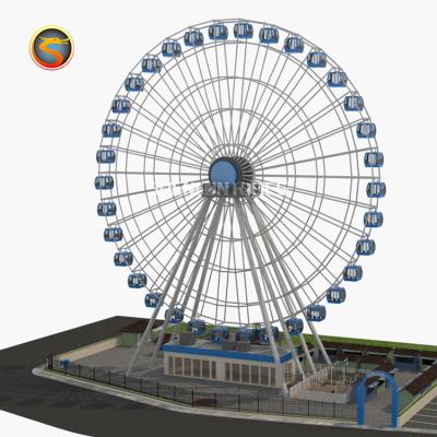 China Sightseeing playground China manufacturer price 36m-50m ferris wheel big ferris wheel for sale for sale