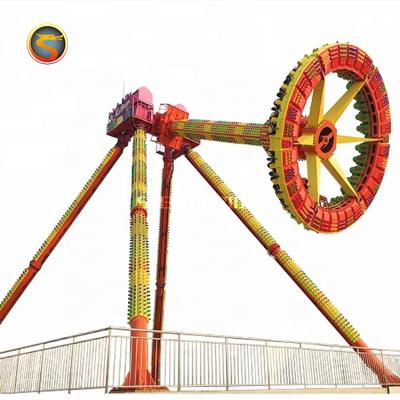 China Hot Selling FRP+steel Big Theme Park Swing Frisbee Hammer Game Swing Pendulum in Other Amusement Park Products for sale