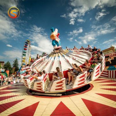 China FRP+Steel Rotary Mall Ballerina Rides Kids Amusement Park Rides Disco Thrill Dance Flying Rides for sale