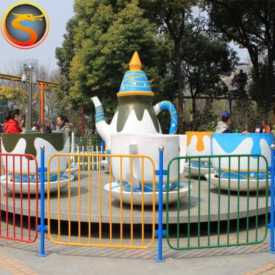 China Latest Design Steel(Q235B)+FRP China Carnival Tea Cup Rides Amusement Park Coffee Mug Family Rides For Kids for sale