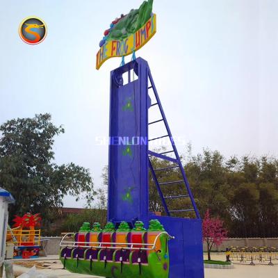 China PRP+steel frog hopper jumping machine free fall tower rides sky drop rides theme park rides for sale for sale