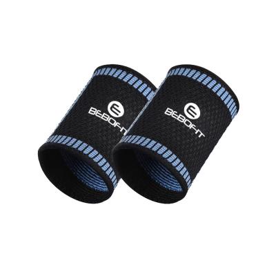 China Universal Nylon Elastic Breathable Sweat Sweatband Sports Wrist Sweatband With Custom Logo for sale