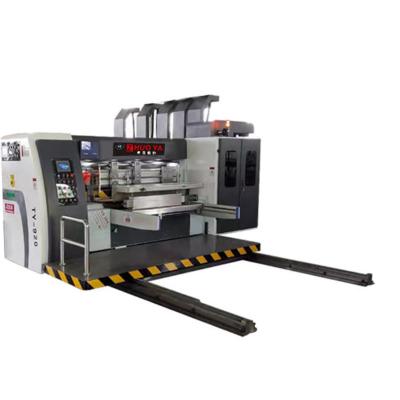 China Food Printing Machine Die Cutter Folding Gluing Boxes Damming Linkage Line for sale