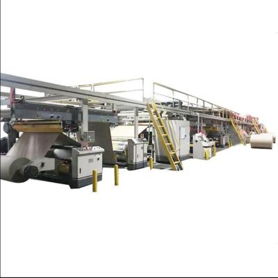 China Corrugated Cardboard Making Machine 3 Layer Corrugated Cardboard Making Production Line Equipment for sale