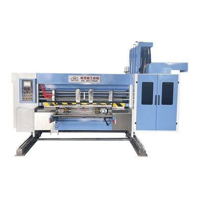 China Corrugated Cardboard Printing Rotary Slotter Machine Automatic Carton Box Printer Slotter Die Cutter Corrugated Cardboard Making Plant Machine for sale