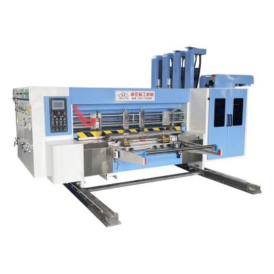 China Corrugated Cardboard Printing Slotter Machine Fully Automatic Corrugated Cardboard Box Slotting Die Cut Machine Corrugated Box Printing Slitter for sale