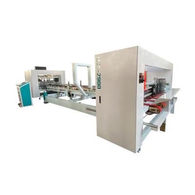 China Corrugated Food Carton Machine Automatic Box Gluer Folder Gluing Machine for sale